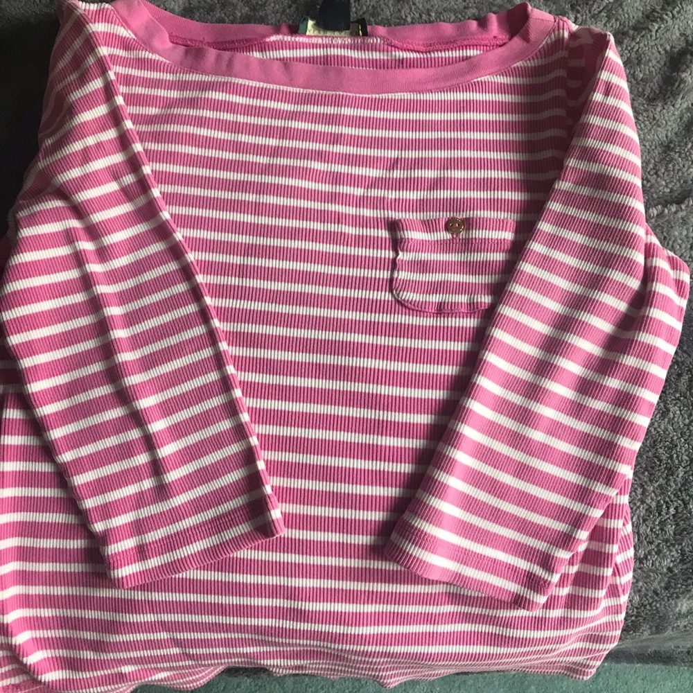 Ralph Lauren Tee 3/4 sleeve-Petite medium
